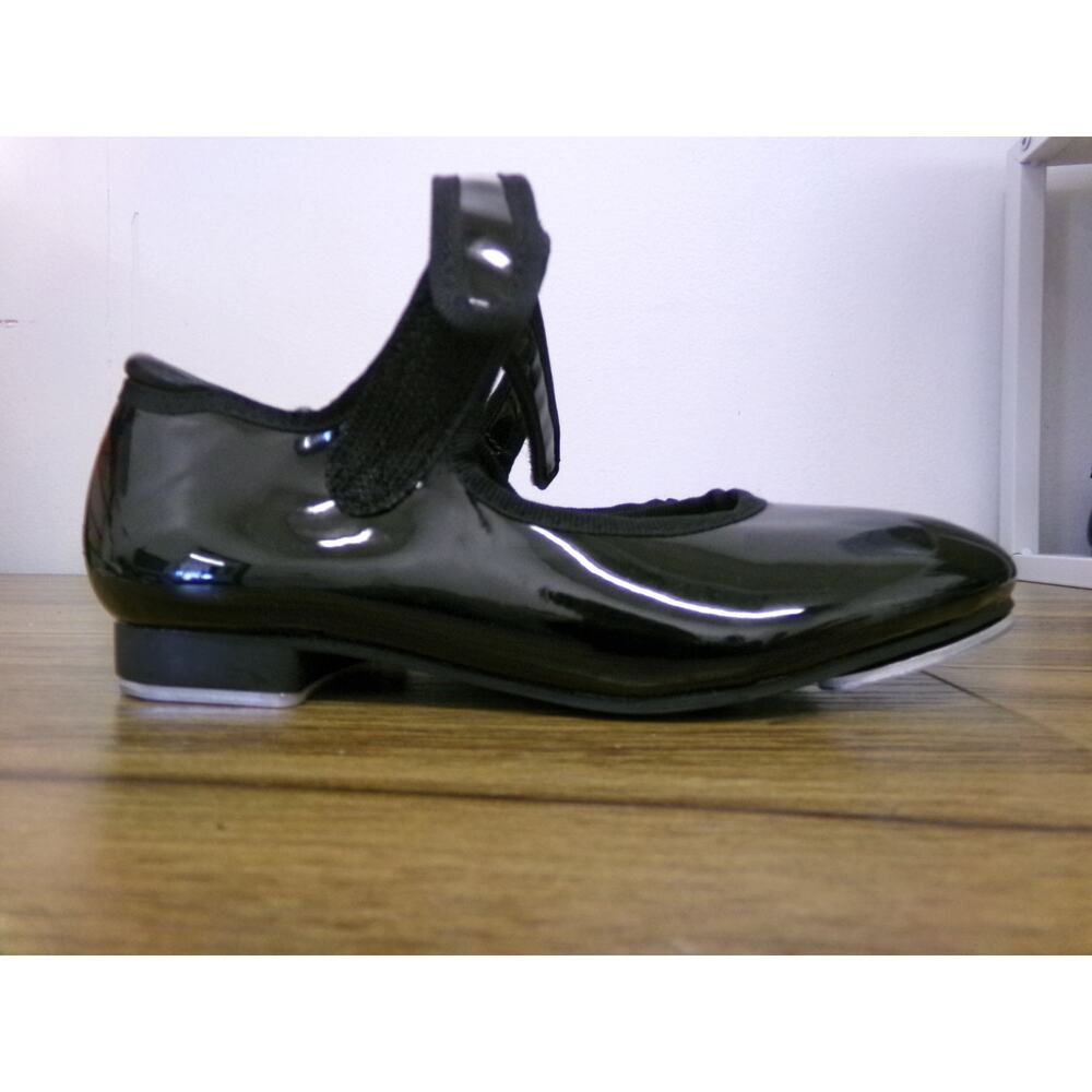 Dance Taps Shoes Freestyle Little Kids 10M Mary Jane Leather
